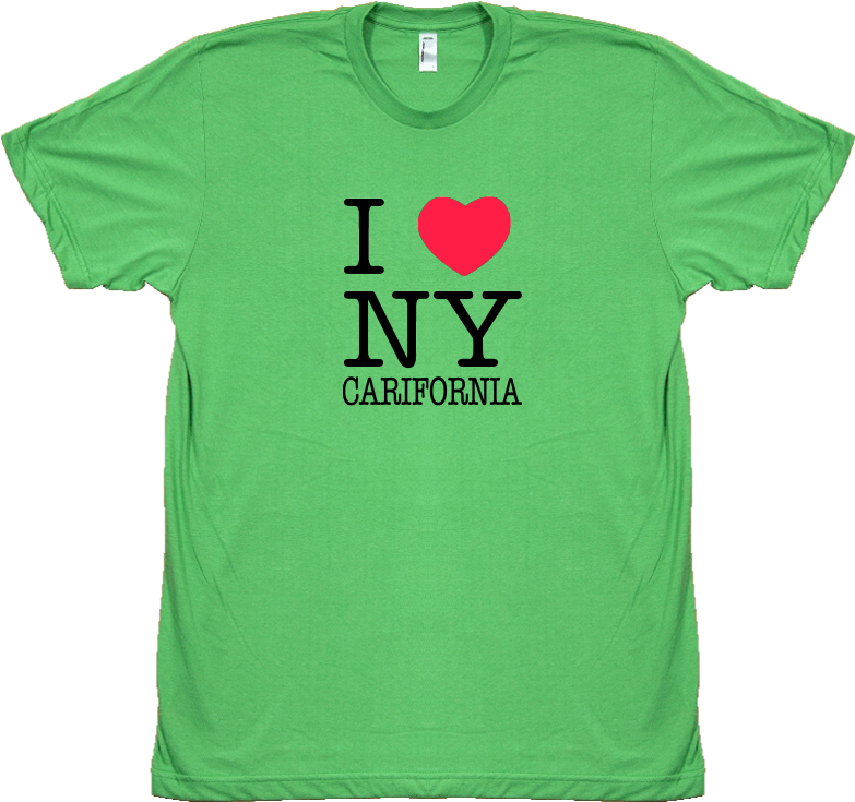 I Love Ny Ca - T Shirt No Fue Penal (852x762), Png Download