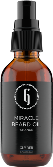 Grow Your Beard - Miracle Beard Oil Glyder (359x550), Png Download