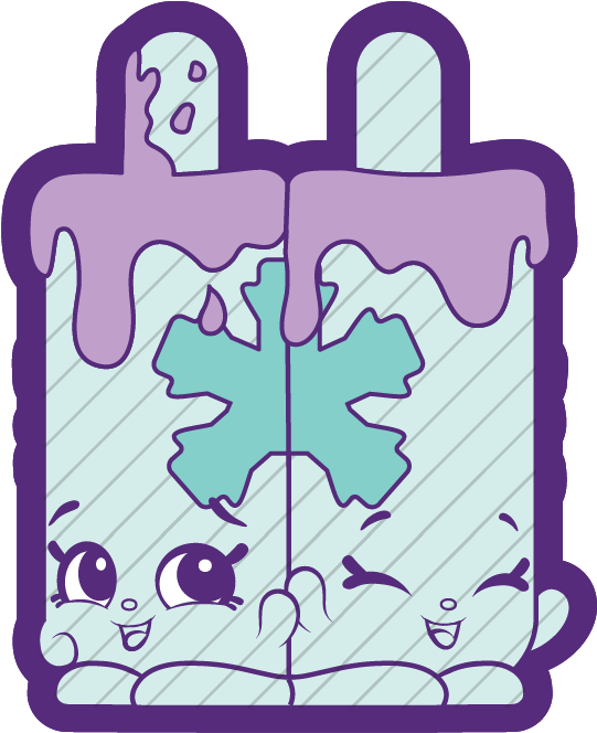 Shopkins Season 9 Frozen Flakes Tribe Team Icy Cool - Illustration (834x834), Png Download