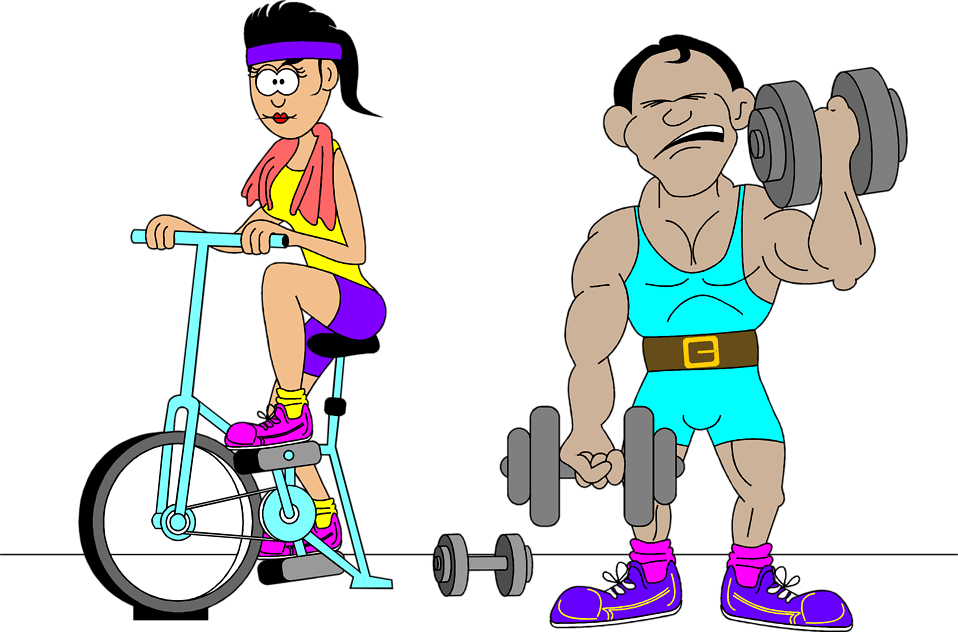Too Many People Today Don't Move Often Enough - Clip Art Work Outs (958x632), Png Download