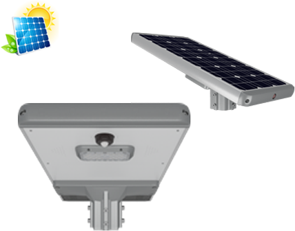 Led Solar Street Light 10w - Solar Street Light (450x365), Png Download