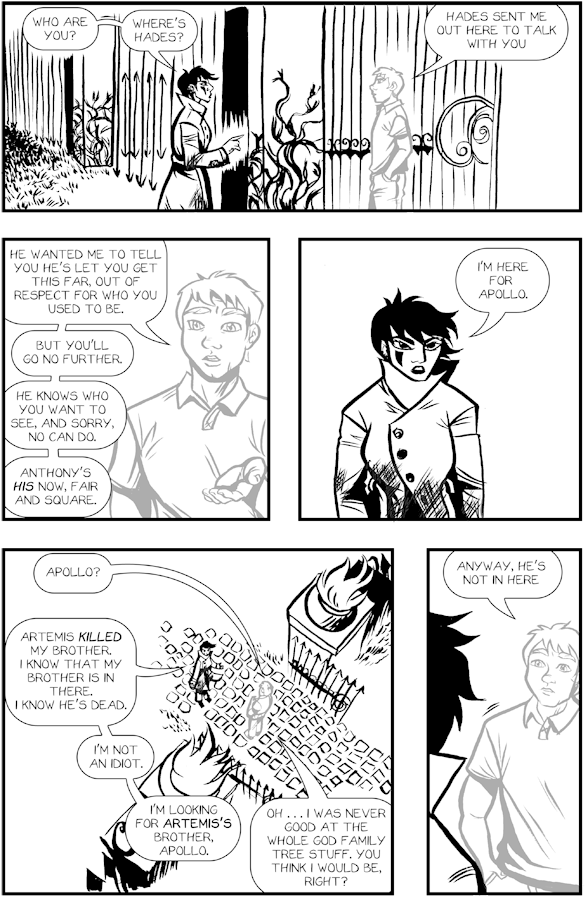 Here It Is, Gods & Undergrads, A Comic Reminding People - Comics (600x918), Png Download