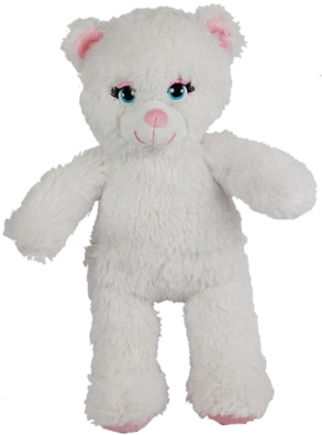 White Glitter Cat - Bear (480x480), Png Download