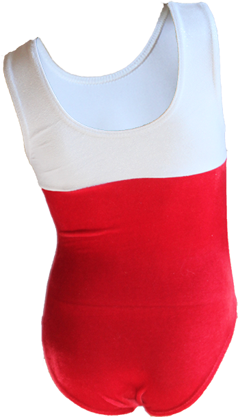 White Glitter Velvet Red Flat500 White Glitter Velvet - Maillot (500x750), Png Download