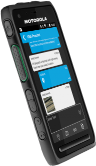 Motorola Solutions Unveils New Mission-critical Lte - Smartphone (595x335), Png Download