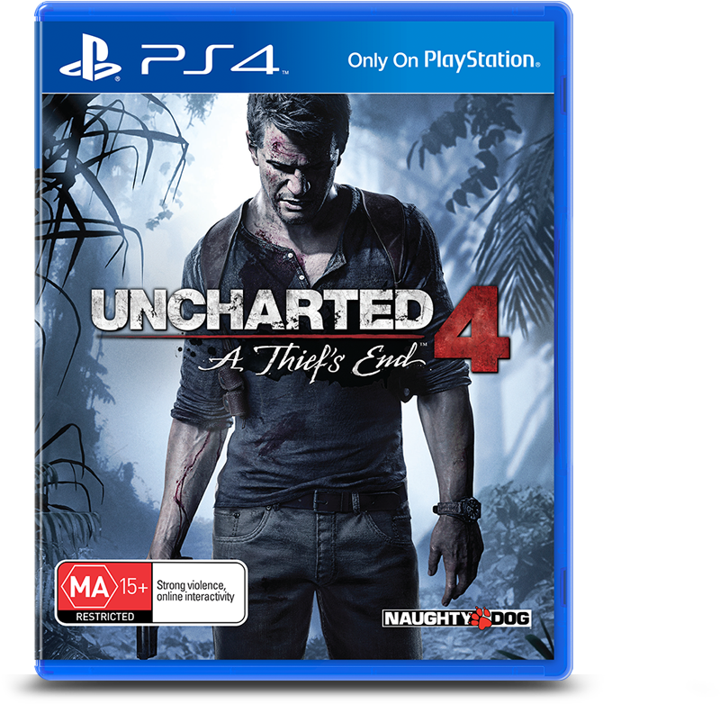 Uncharted 4 Ps4 (1000x1000), Png Download