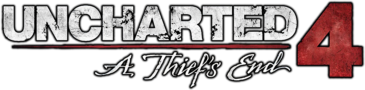 A Thief's End - Uncharted 4 Logo Png (1240x341), Png Download