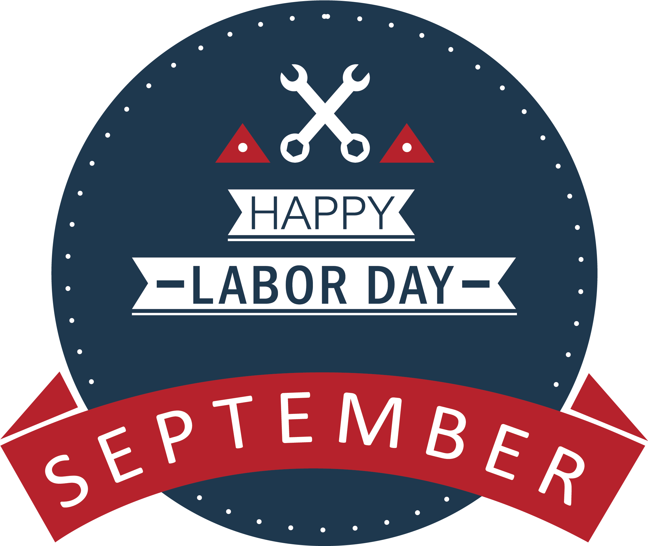 September, Happy Labor Day - Labor Day Png (2480x2480), Png Download