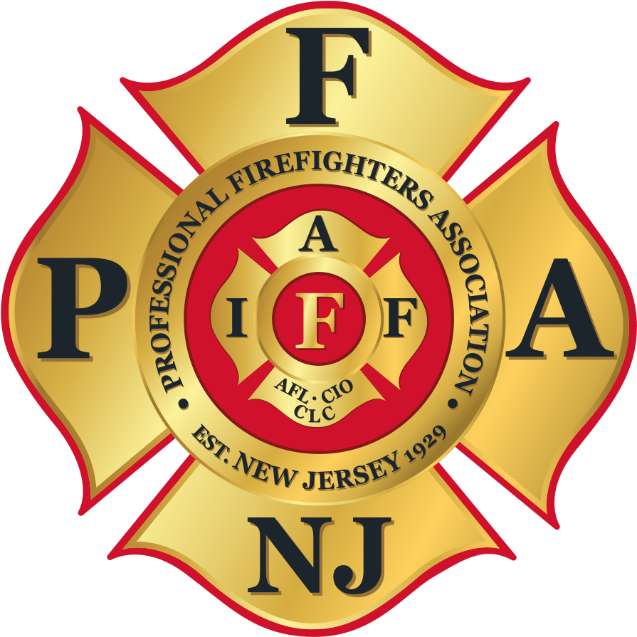 The Professional Firefighters Association Of New Jersey - Professional Firefighters Association Of New Jersey (901x901), Png Download