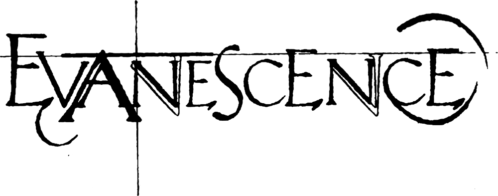 The Logo As Can Be Seen On The Evanescence Ep And On - Evanescence Logo Png (1000x393), Png Download