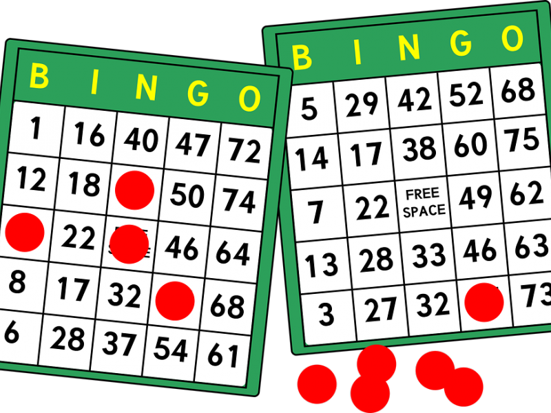 Crosslake Fifty Lakes American Legion And Auxiliary - Bingo Card Clip Art (800x600), Png Download