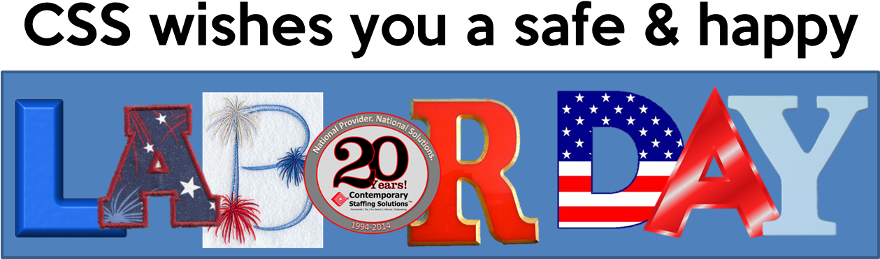 Wishing Everyone A Safe & Happy Labor Day - Anniversary (1292x406), Png Download