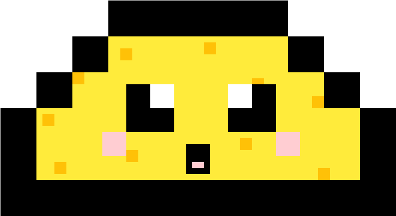 Suprised Taco - Pixel Art Pac Man (1200x1200), Png Download