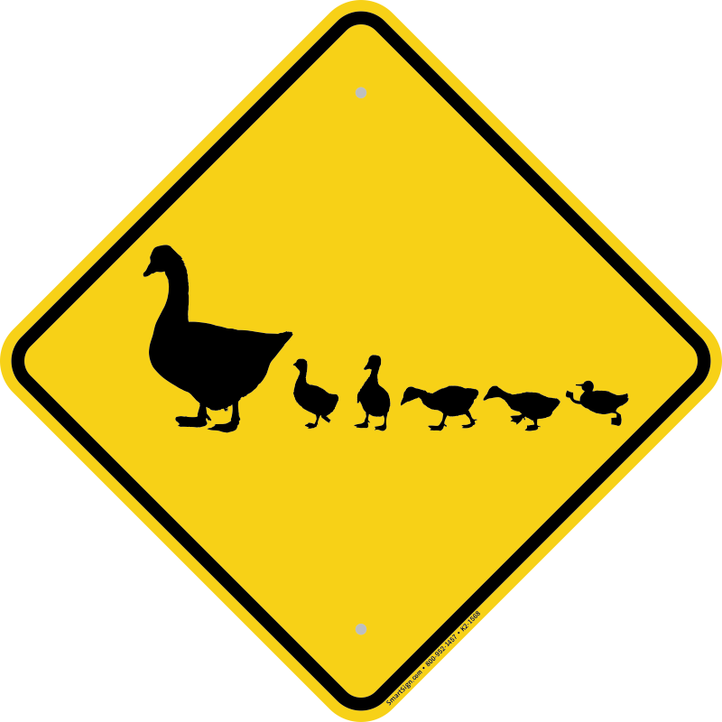 Zoom, Price, Buy - Road Sign Warning (800x800), Png Download