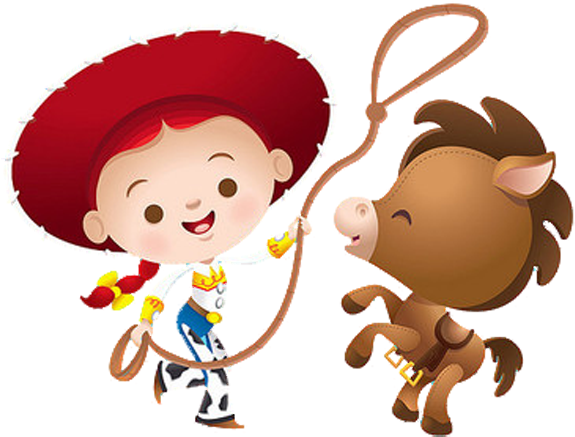 Disney Toys, Disney Babies, Toy Story Invitations, - Jessie Toy Story Cute (590x460), Png Download