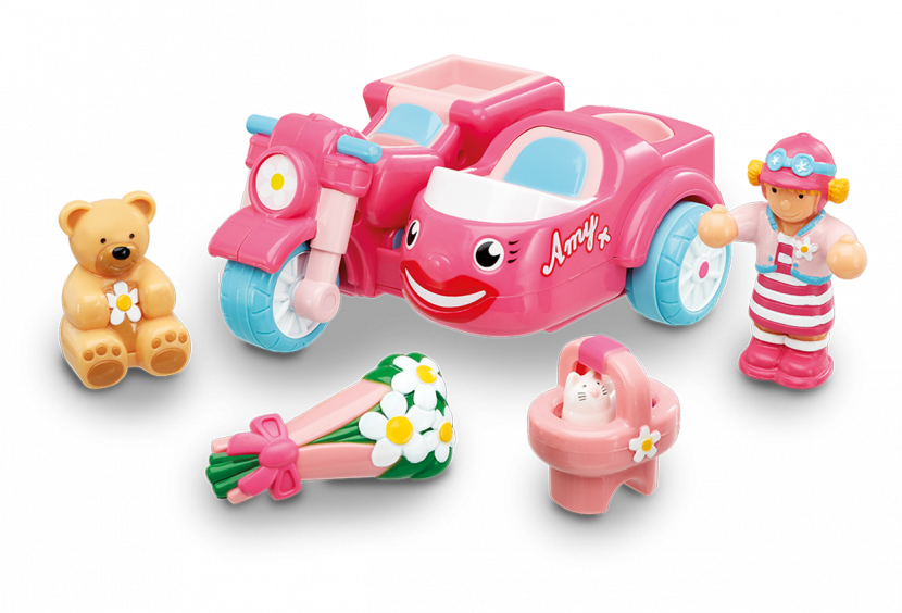 Wow Toys Whiz-around Amy - Wow Whizz Around Amy (830x564), Png Download