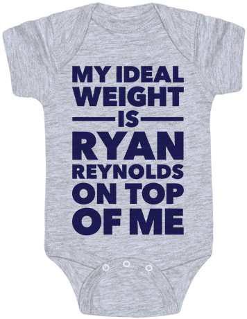 Ideal Weight Baby Onesy - Science Baby Onesies (484x484), Png Download