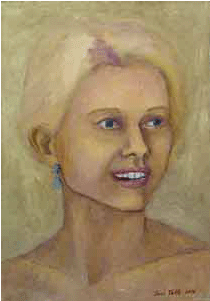 3 Famous People Paintings 2nd Part Www - Self-portrait (300x400), Png Download