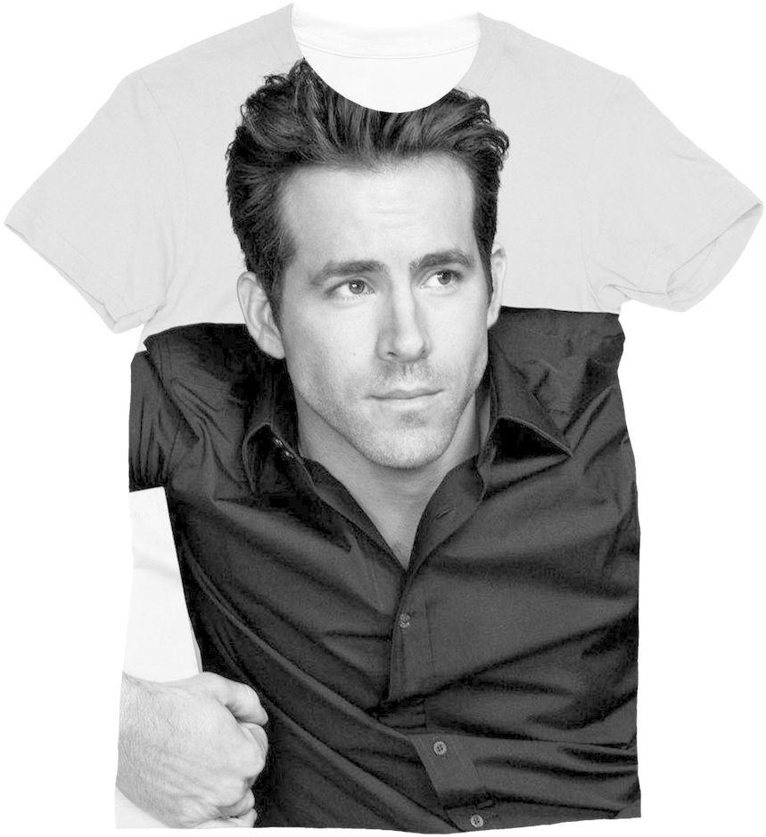 Ryan Reynolds ﻿classic Sublimation Women's T-shirt - Ryan Reynolds Photoshoot Hd (900x900), Png Download