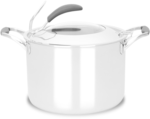 Quick View - Gunter Wilhelm 5 Ply Stock Pot W/ Lid 5 Qt 313 (600x600), Png Download