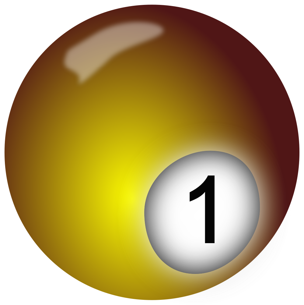 This Free Icons Png Design Of Billiard Ball (999x1001), Png Download