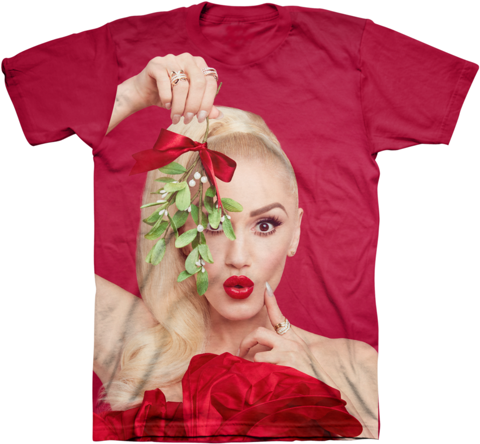You Make It Feel Like Christmas Tee - Gwen Stefani You Make It Feel Like Christmas Vinyl (1024x1024), Png Download