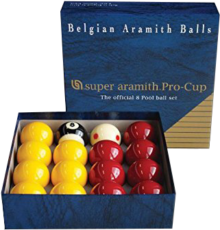 Pool & Snooker Balls - Pro Cup Pool Balls (339x355), Png Download