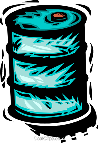 Oil Barrel Royalty Free Vector Clip Art Illustration (332x480), Png Download