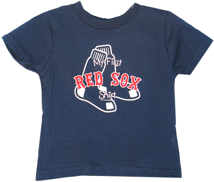Boston Red Sox My First Shirt - Boston Red Sox Composition Book (718x600), Png Download