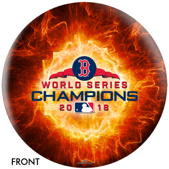 Otbb Boston Red Sox Bowling Ball 2018 World Series - Red Sox 2018 Champions (350x350), Png Download
