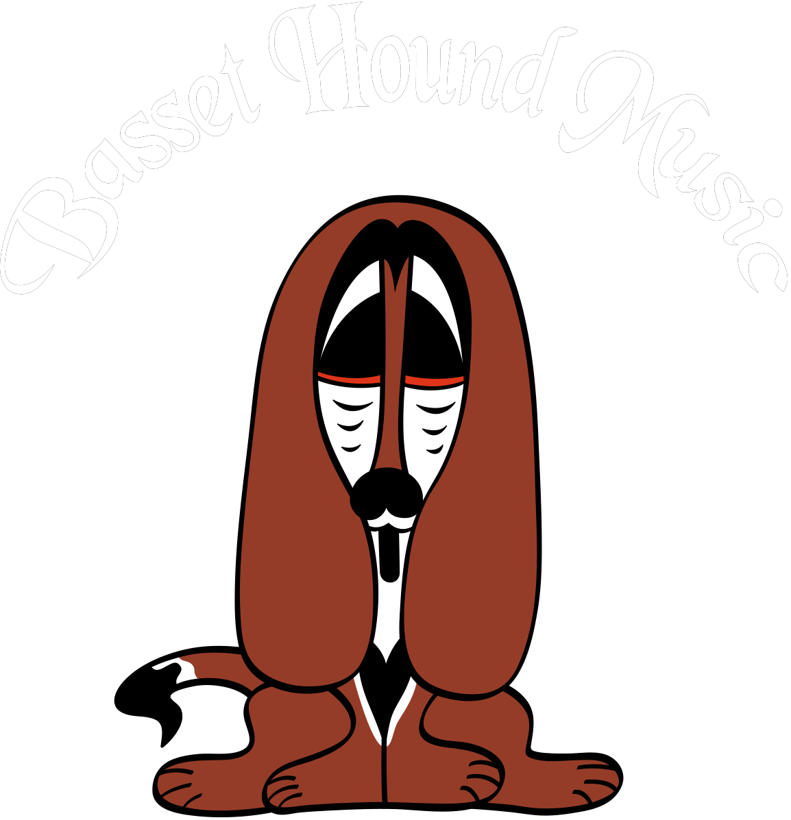 Basset Hound Music - Music (1154x1197), Png Download