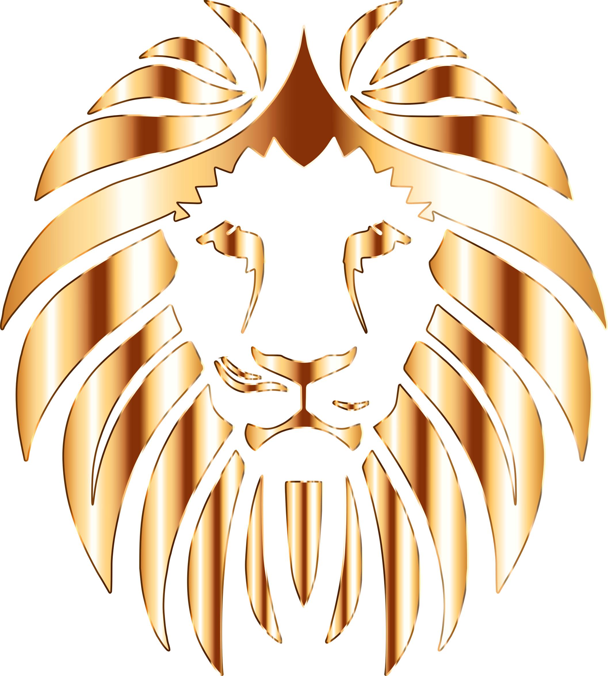 Lion 7 No Background (2114x2350), Png Download