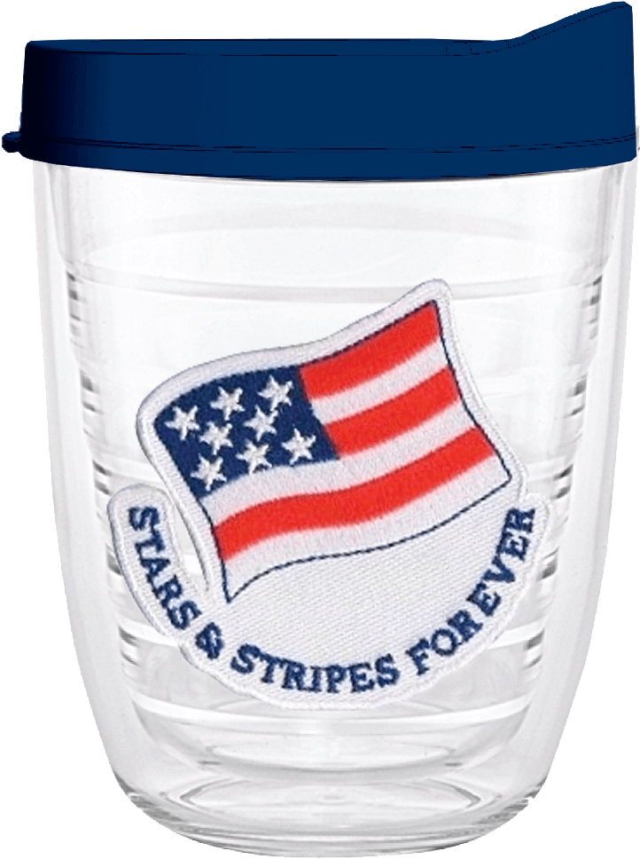 Stars And Stripes Forever Small 12oz Tumbler - 12 Oz. Tritan Mug (800x1200), Png Download
