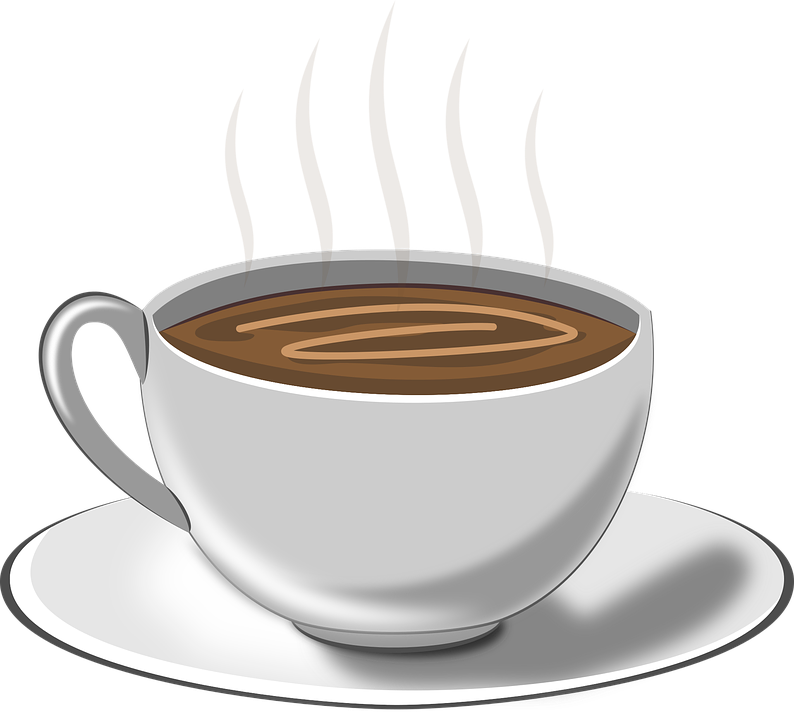 Coffee, Coffe, Drink, Cup, Drawing - Coffe Coffee (640x580), Png Download