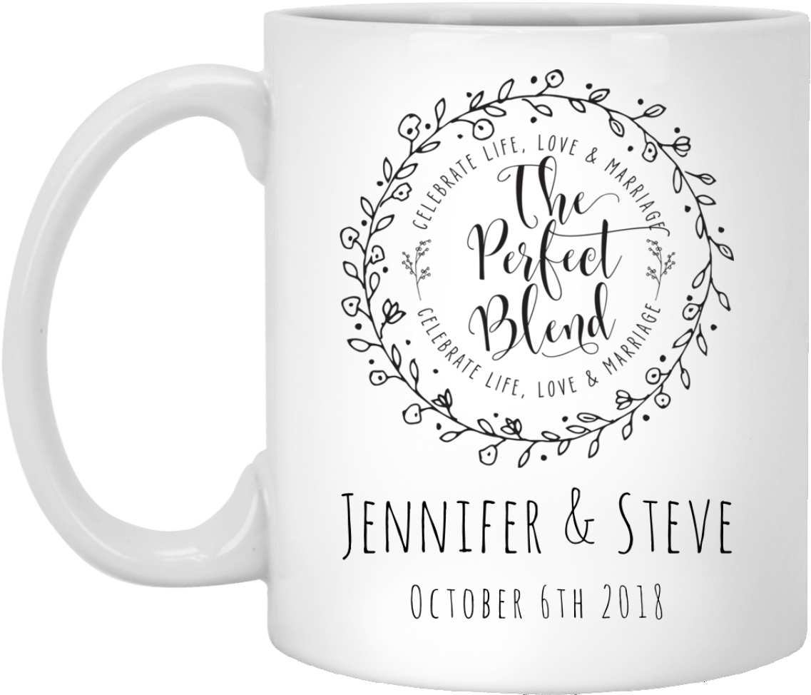 Personalized Perfect Blend Love And Marriage White - Makes Planet Great Again (1155x1155), Png Download