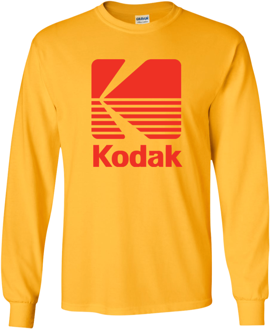 Kodak Film Camera Photography Photographer Retro Logo - Kodak T Shirt (1155x1155), Png Download