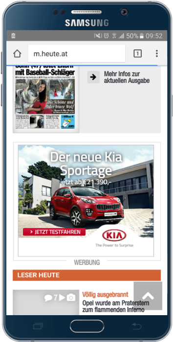 Kia - Kia The Power To Surprise (392x747), Png Download