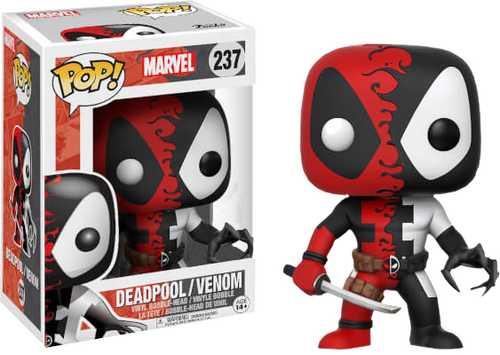 Funko Pop Deadpool Venom (500x355), Png Download