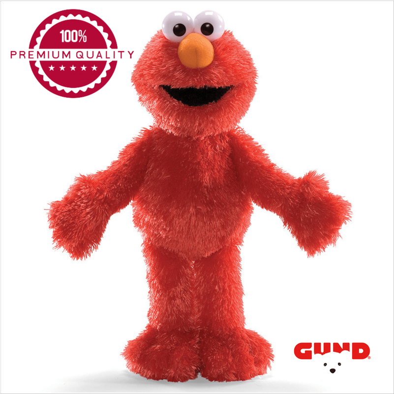 Sesame Street Elmo 13 Inches - Sesame Street Gund Plush (915x800), Png Download