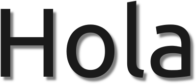 'hola' - Meiningen (579x237), Png Download