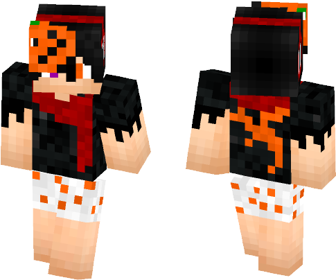 Halloween Skin Contest - Minecraft (584x497), Png Download