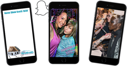 Custom Snapchat Filters For Events - Snapchat Press Event Filter (600x300), Png Download