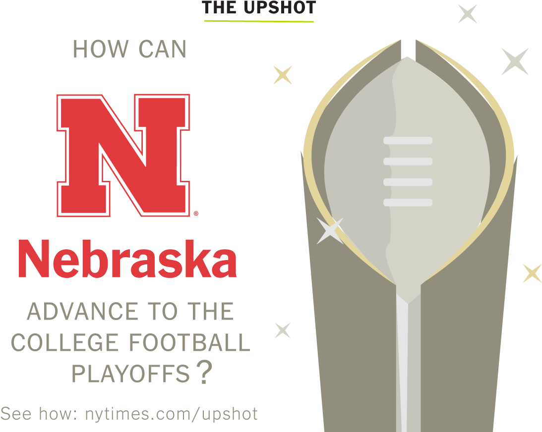 The New York Times On Twitter - Nebraska Cornhuskers 8" Logo Magnet (1199x900), Png Download