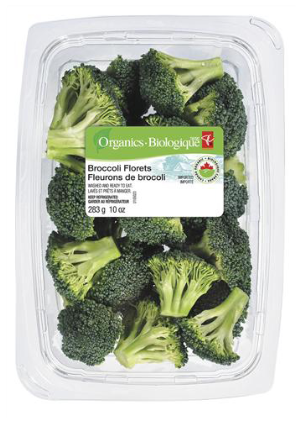 Pc Organics Broccoli Florets - Canada Organic (420x420), Png Download