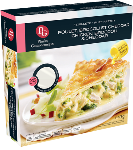 Puff Pastries ▷ Chicken, Broccoli & Cheddar Puff Pastry - Puff Pastry (500x500), Png Download