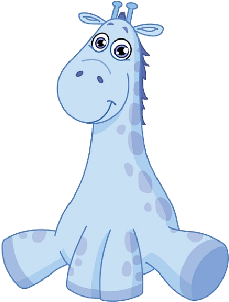 Baby Animal Clipart Giraffe - Baby Giraffes Workbook Of Affirmations Baby Giraffes (600x600), Png Download