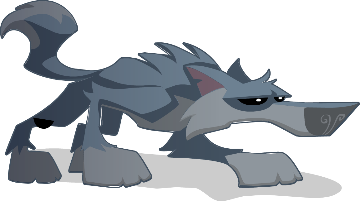Wolf I Guess - Wolf From Animal Jam (1151x645), Png Download