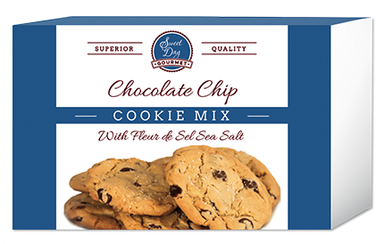 Sea Salted Chocolate Chip Cookie Mix - Chocolate Brownie (420x300), Png Download
