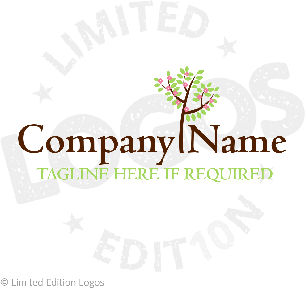 Spring Tree Logo - Community Bank Of Oak Park River Forest (1000x1000), Png Download