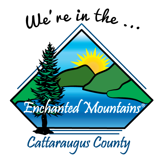 Enchanted Mountains" - Cattaraugus County, New York (580x587), Png Download